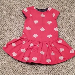 Girls OshKosh B'Gosh Red Crown Dress